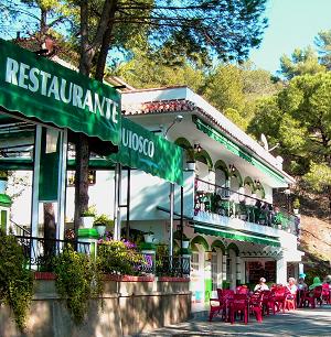 Nice local restaurants and 'ventas' in The Lake District of Malaga and in the white villages of Andalusia